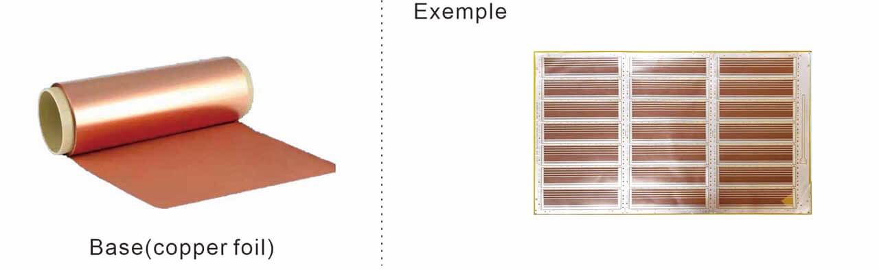 Base for Flexible Printed Circuits