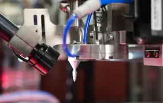 Laser machine working