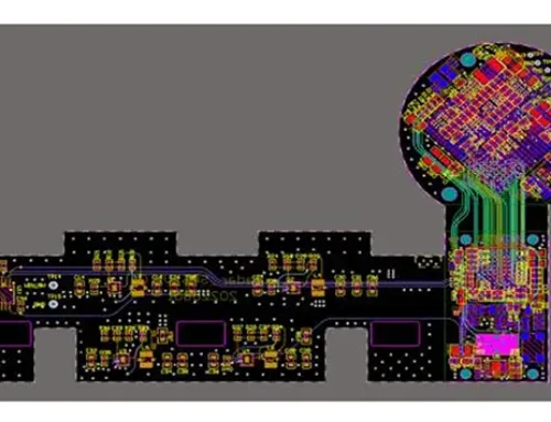 Flexible Electronics–Enabled RF Signal Processing Circuits for Miniaturized Missile Systems
