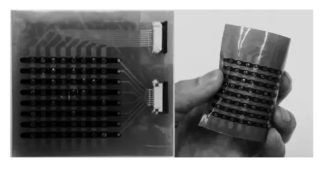 Fig. 4 Photo of designed tactile sensor Fig. 4 Photo of designed tactile sensor